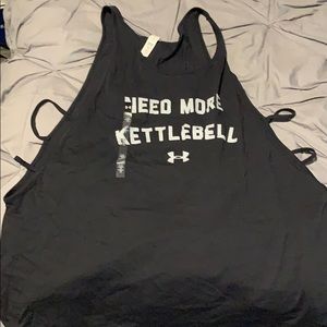 Never worn under armpit workout top